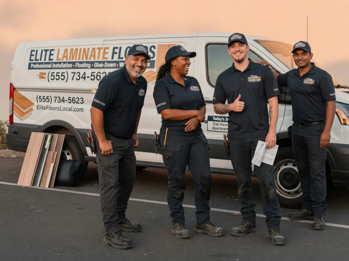 Laminate flooring installation company in Bern, KS